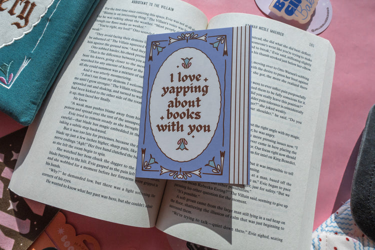 Yapping About Books Greeting Card