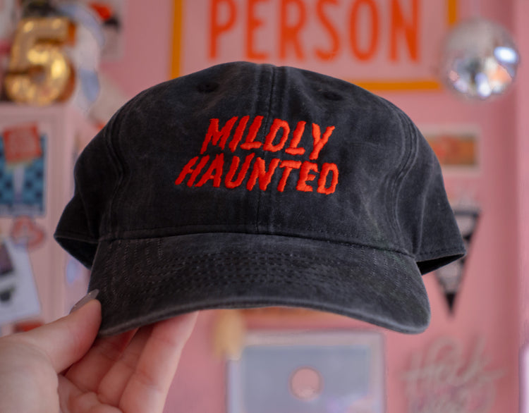 Mildly Haunted Baseball Hat