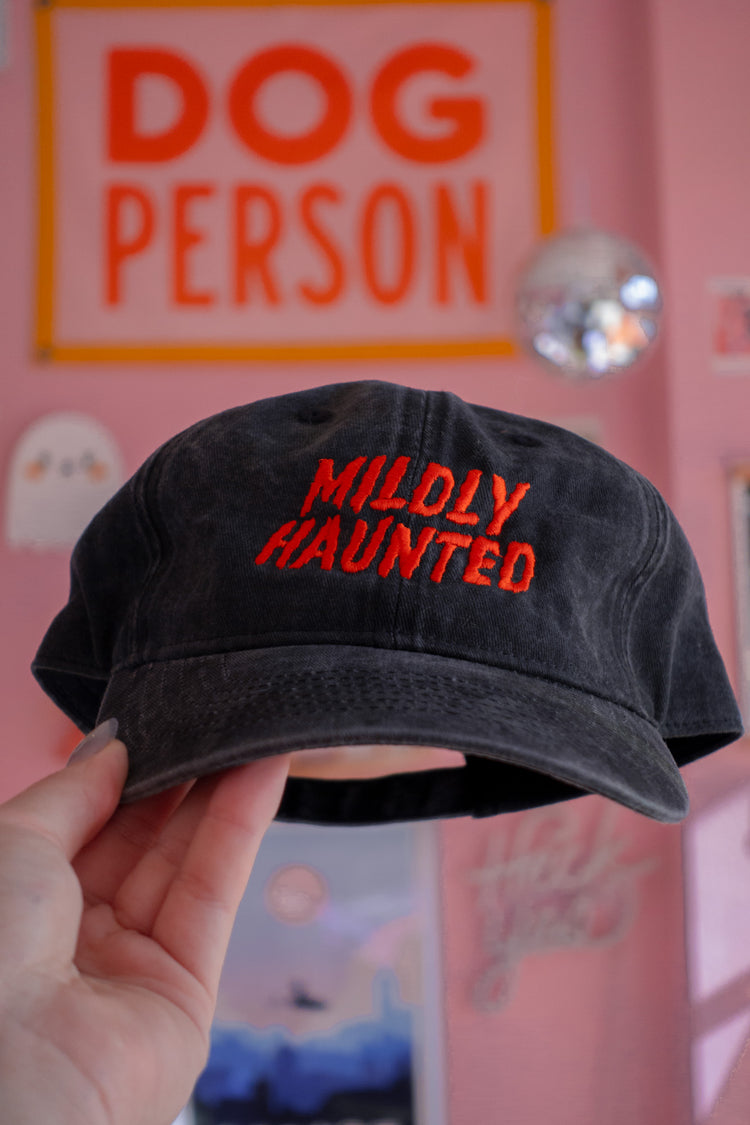 Mildly Haunted Baseball Hat