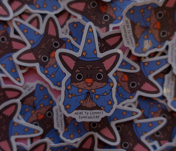 Furby Tomfoolery Sticker