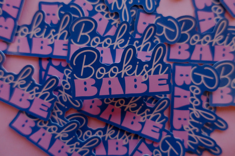 Bookish Babe Sticker
