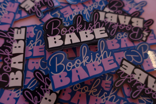 Bookish Babe Sticker