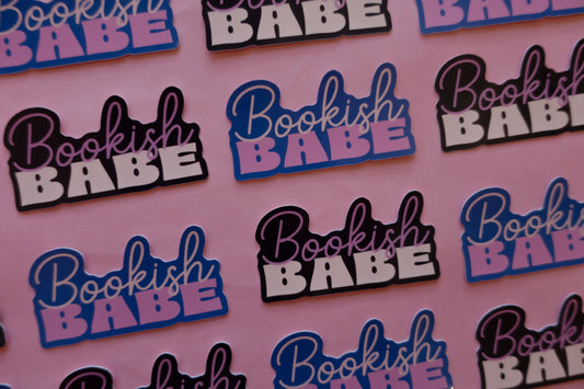 Bookish Babe Sticker