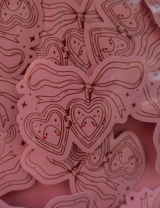 Ghostie Locket Sticker