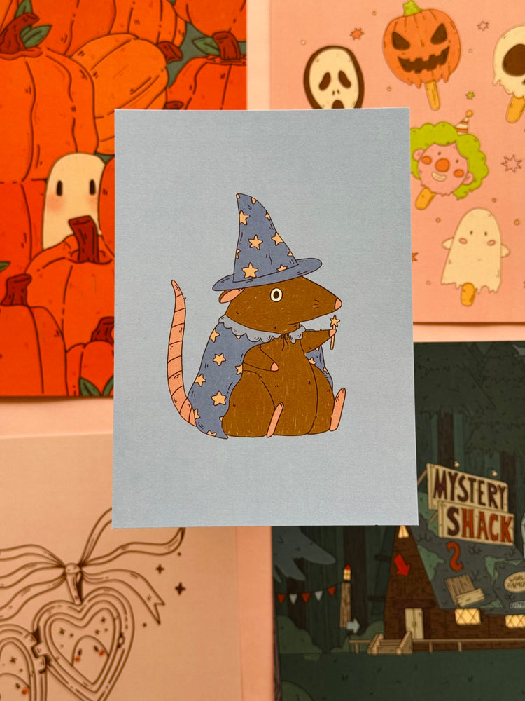 Wizard Rat 5x7 Print