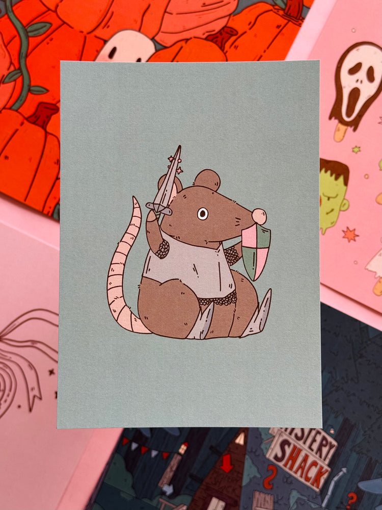 Knight Ranger Rat 5x7 Print