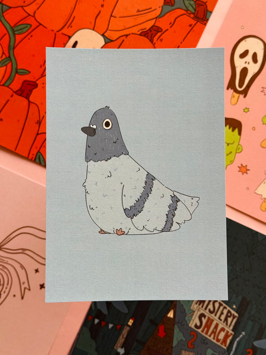 Pigeon 5x7 Print