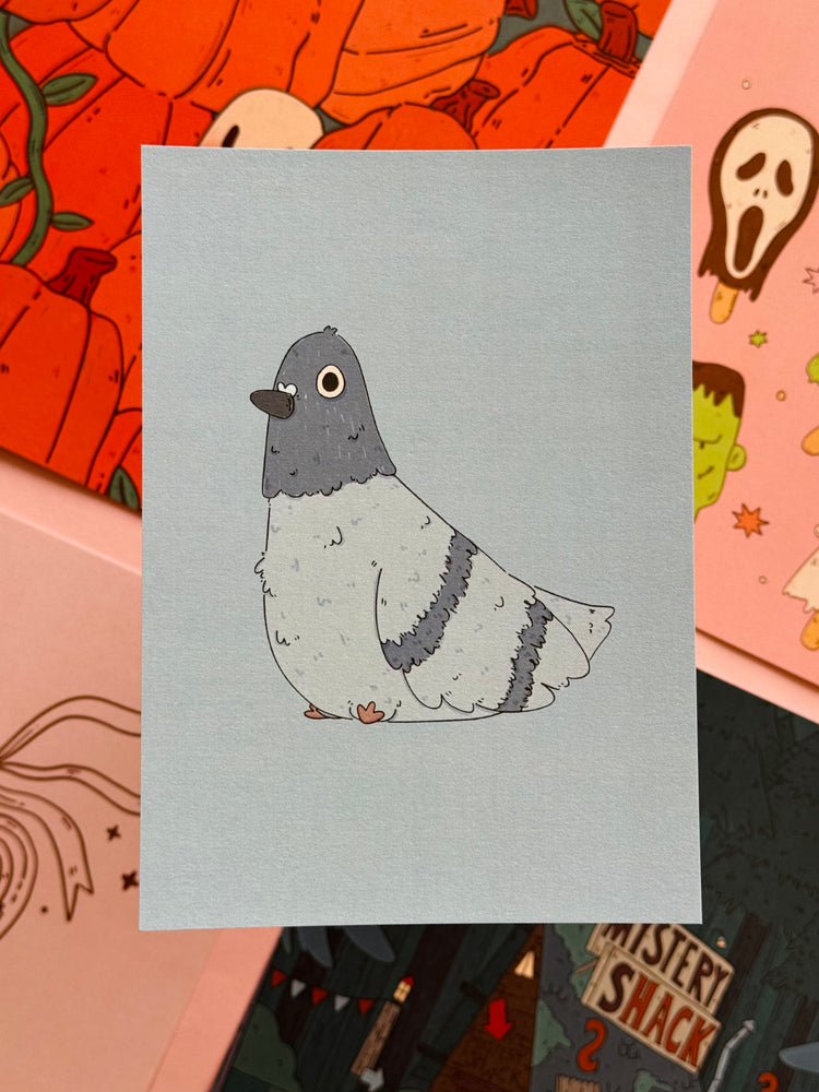 Pigeon 5x7 Print