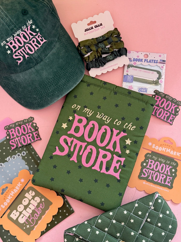 Starry Green Book & Kindle/E-Reader Sleeve