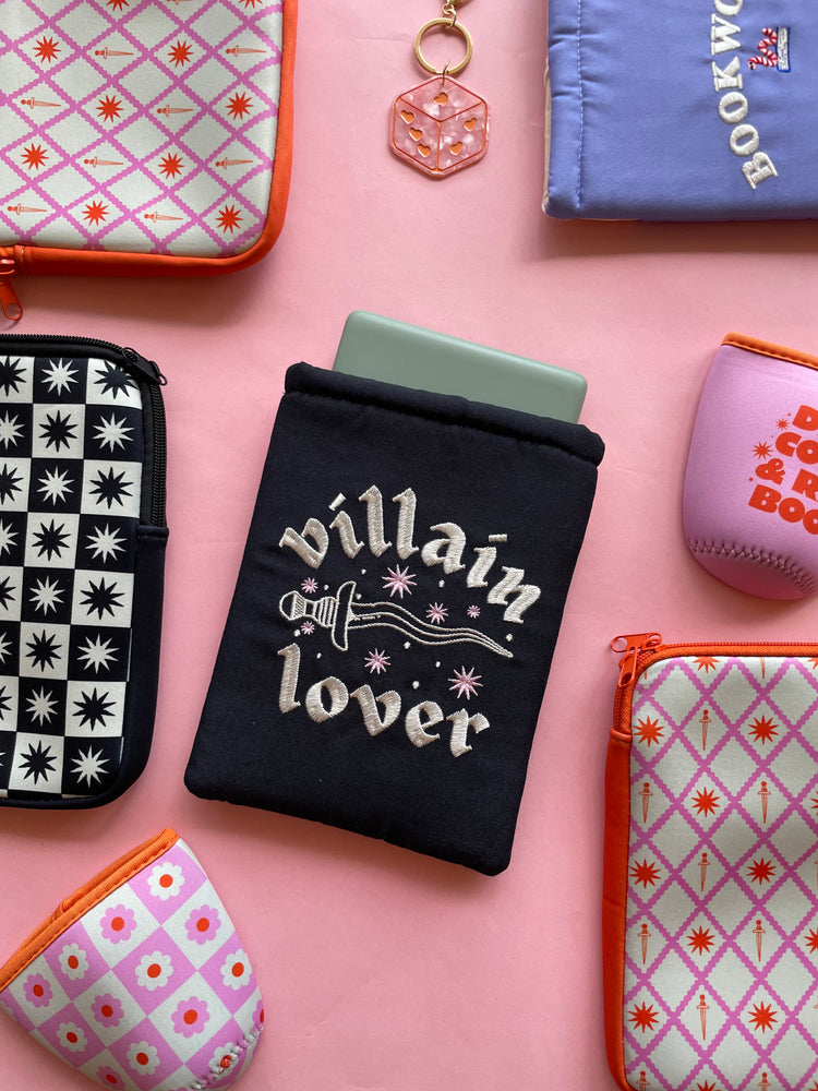 Villain Lover Embroidered Book/Kindle Sleeve