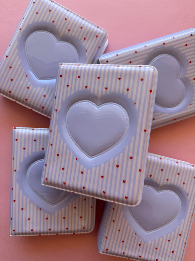 Hearts & Stripes Mini Photo Album