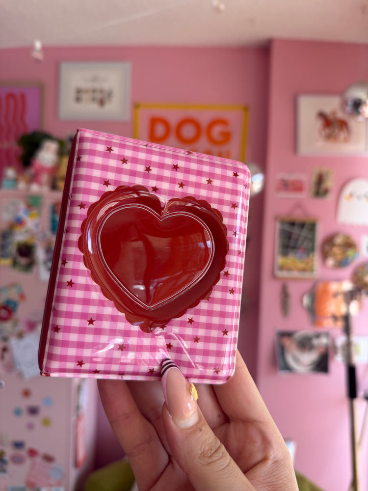 Gingham Mini Photo Album