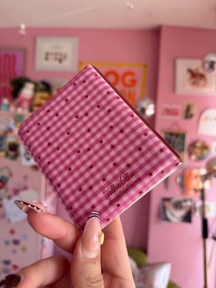 Gingham Mini Photo Album