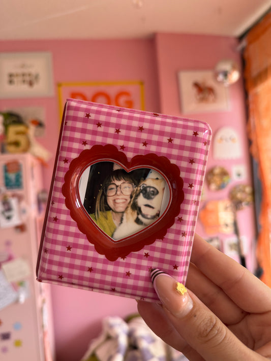 Gingham Mini Photo Album