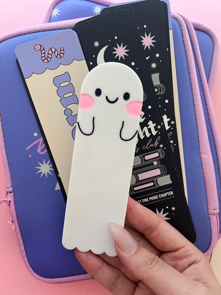 Ghostie Acrylic Bookmark