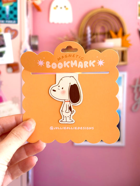Little Beagle Magnetic Bookmark