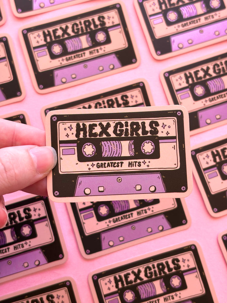 Hex Girl Cassette Sticker