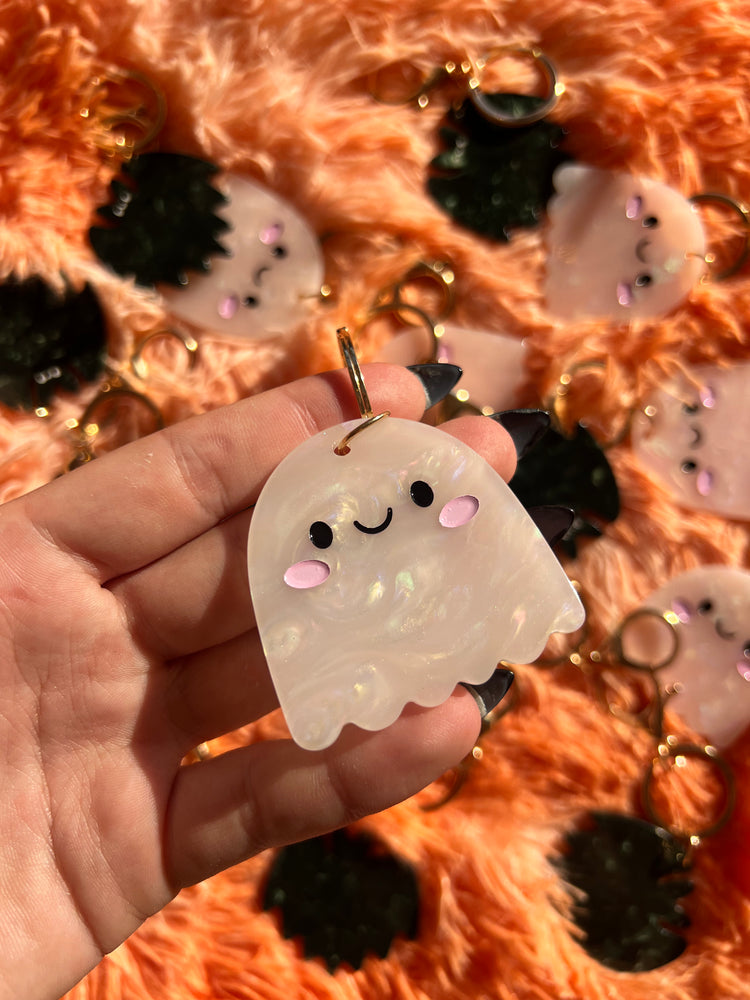 Acrylic Ghost Keychain