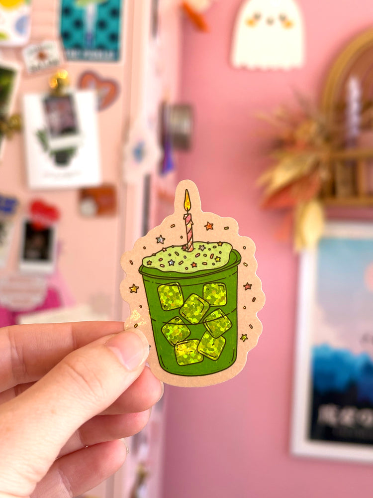 Matcha Sticker