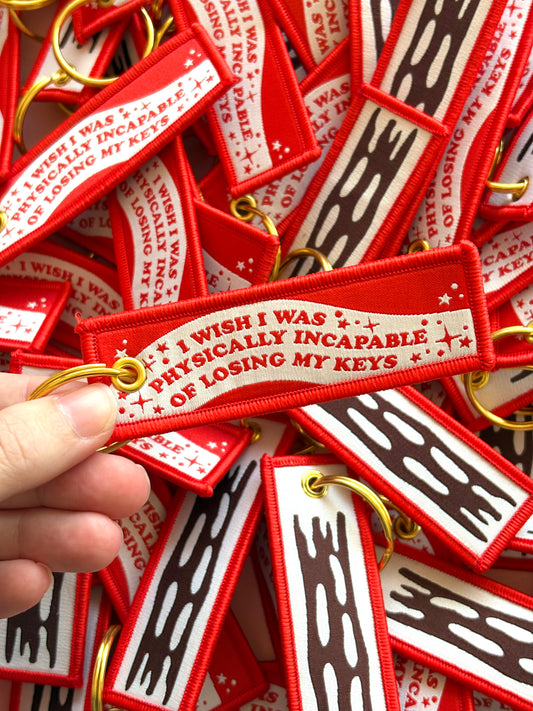 One Wish Willow Patch Keychain