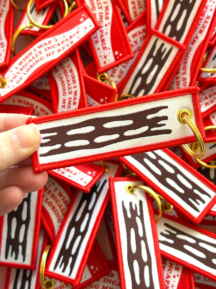 One Wish Willow Patch Keychain