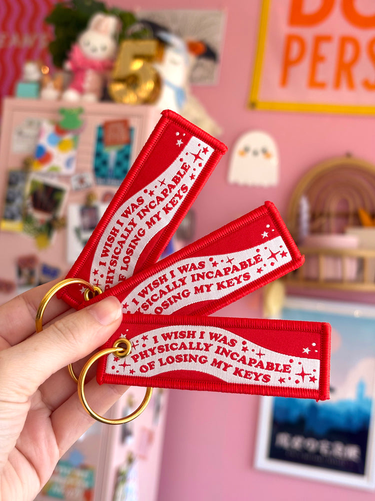 One Wish Willow Patch Keychain