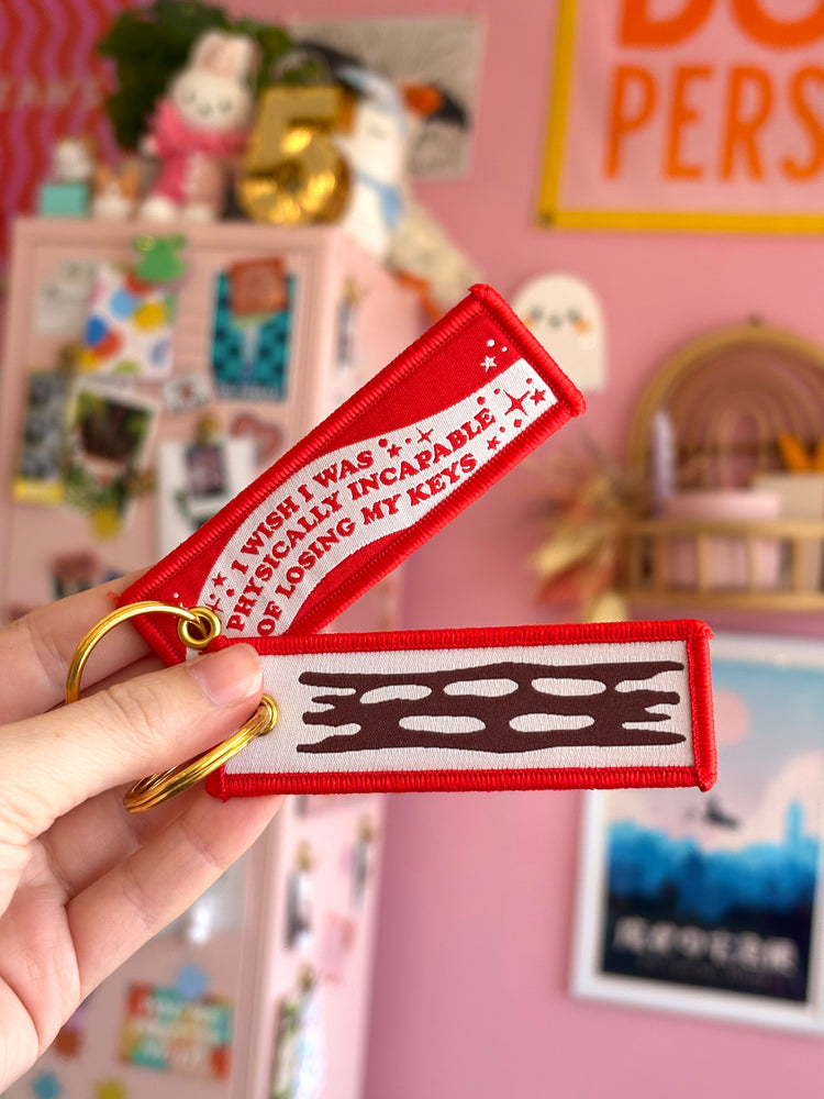 One Wish Willow Patch Keychain