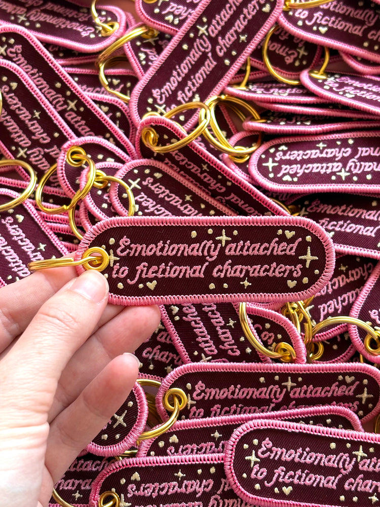 Emotionally Attached Patch Keychain