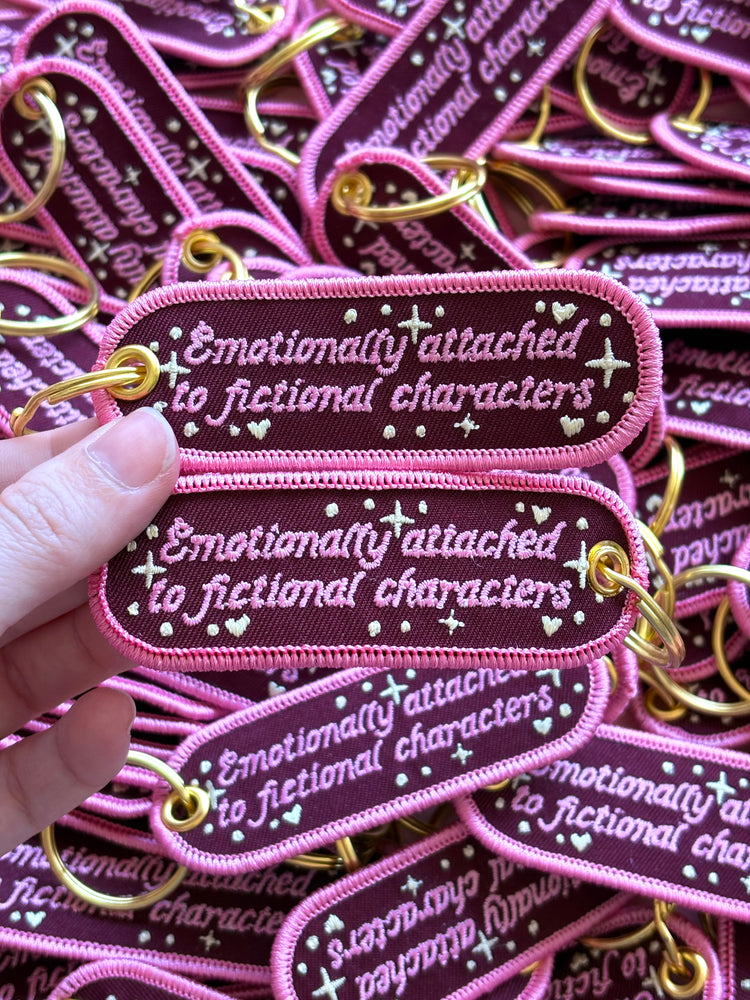Emotionally Attached Patch Keychain