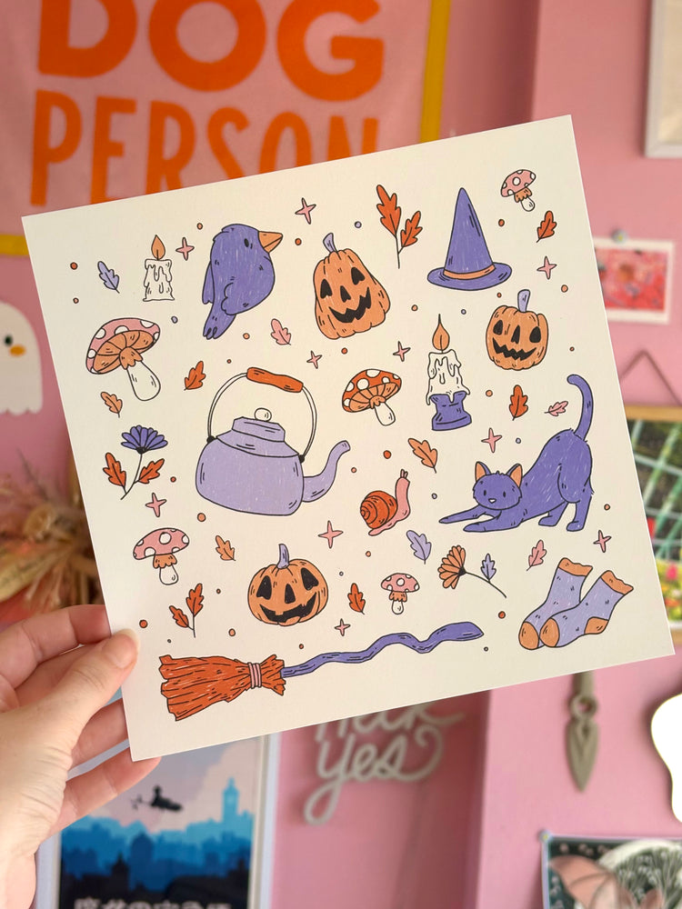 Fall Collection 8x8 Print