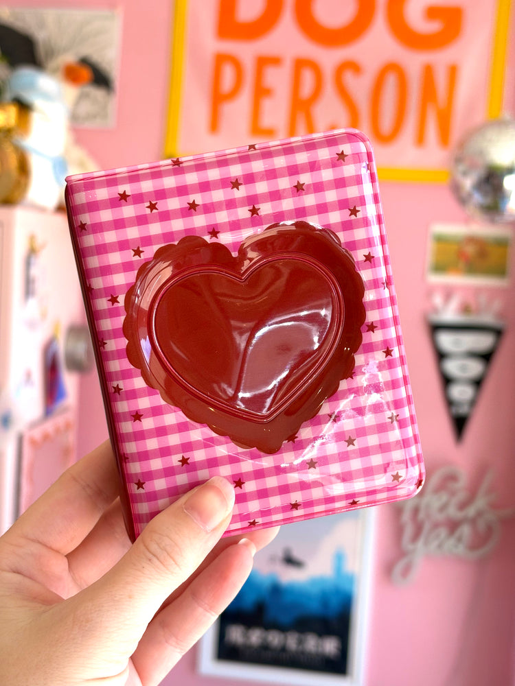 Gingham Mini Photo Album