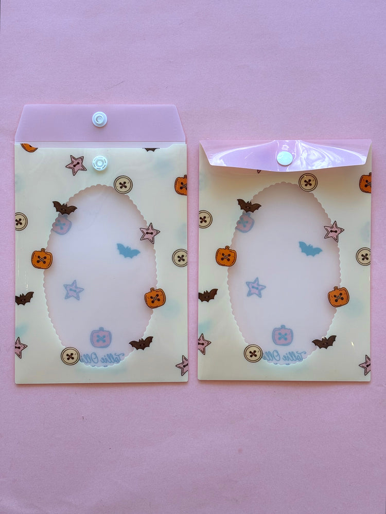 Spooky Buttons Envelope Sleeve