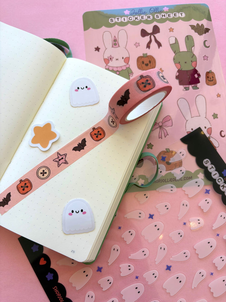 Spooky Buttons Washi Tape