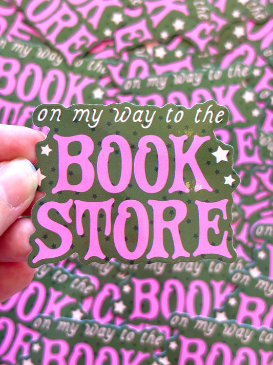 Green Star Book Store Sticker