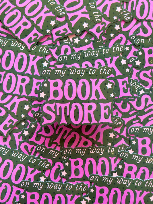Green Star Book Store Sticker