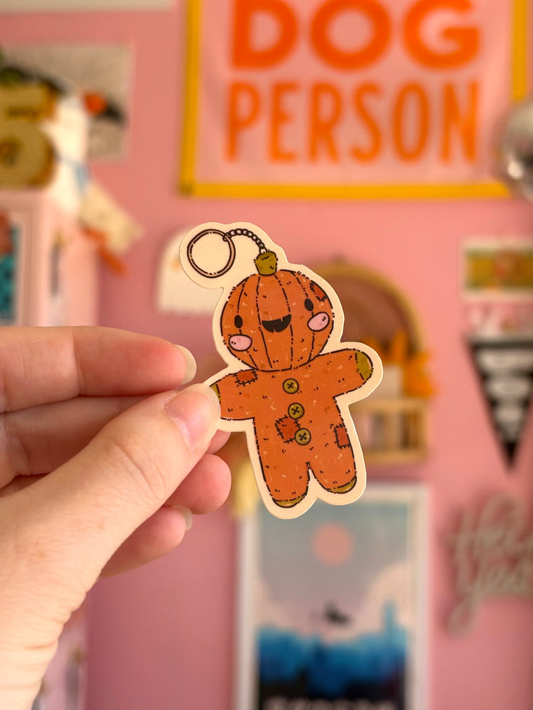Plushie Pumpkin Jack Sticker
