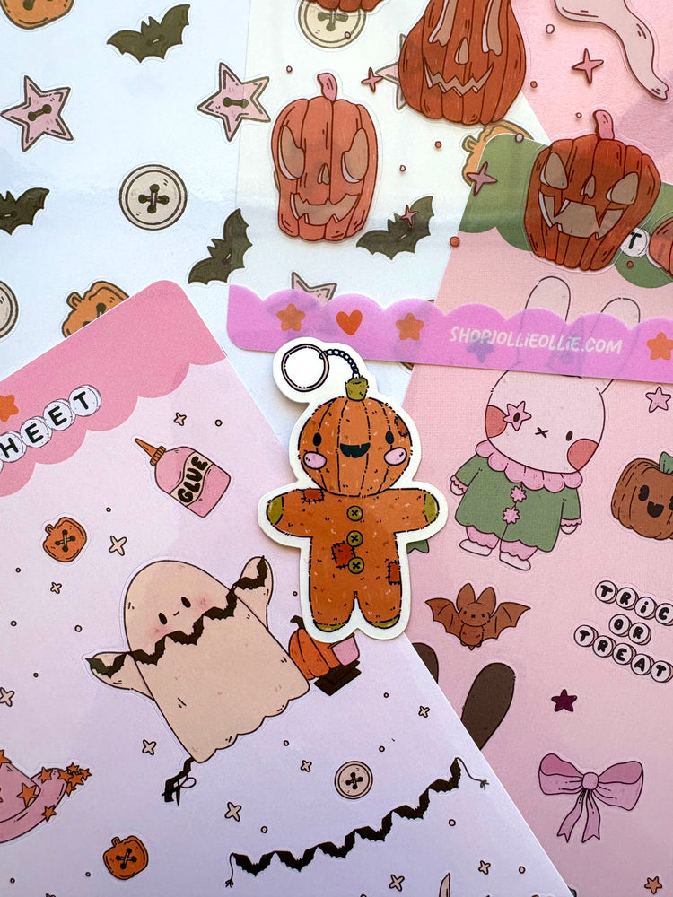 Plushie Pumpkin Jack Sticker