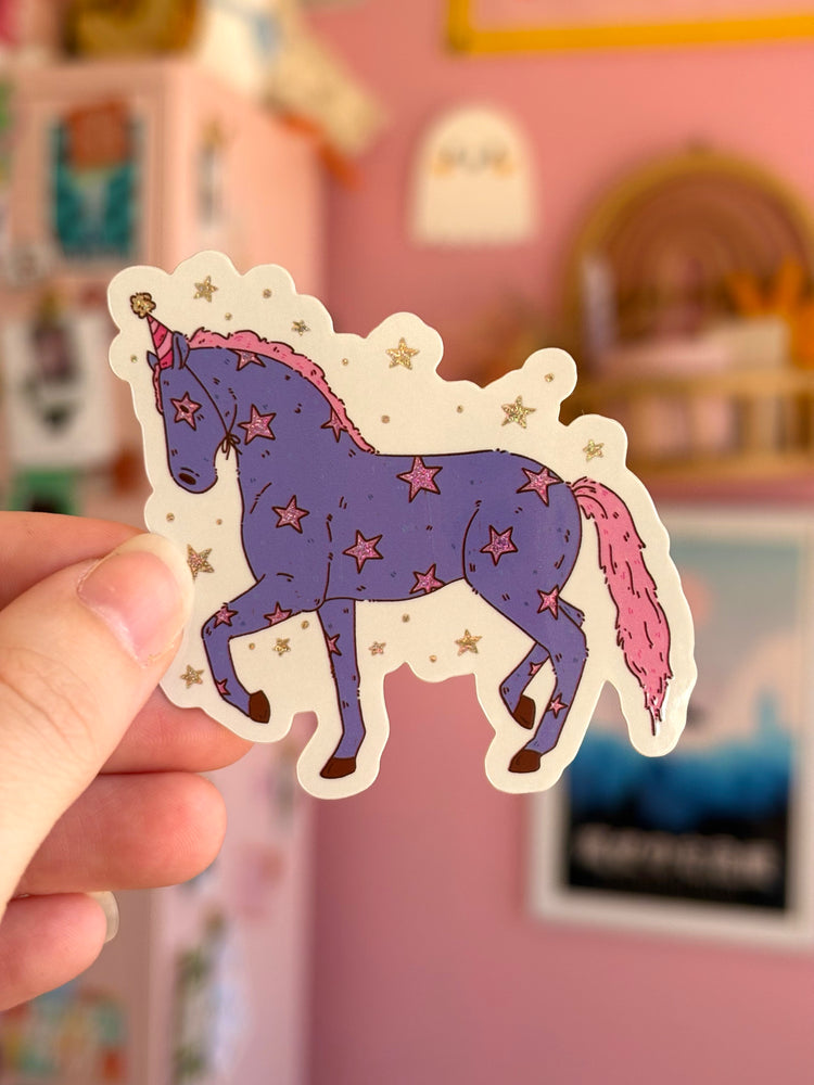 Starry Horse Sticker