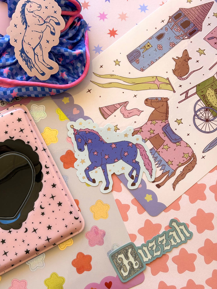 Starry Horse Sticker