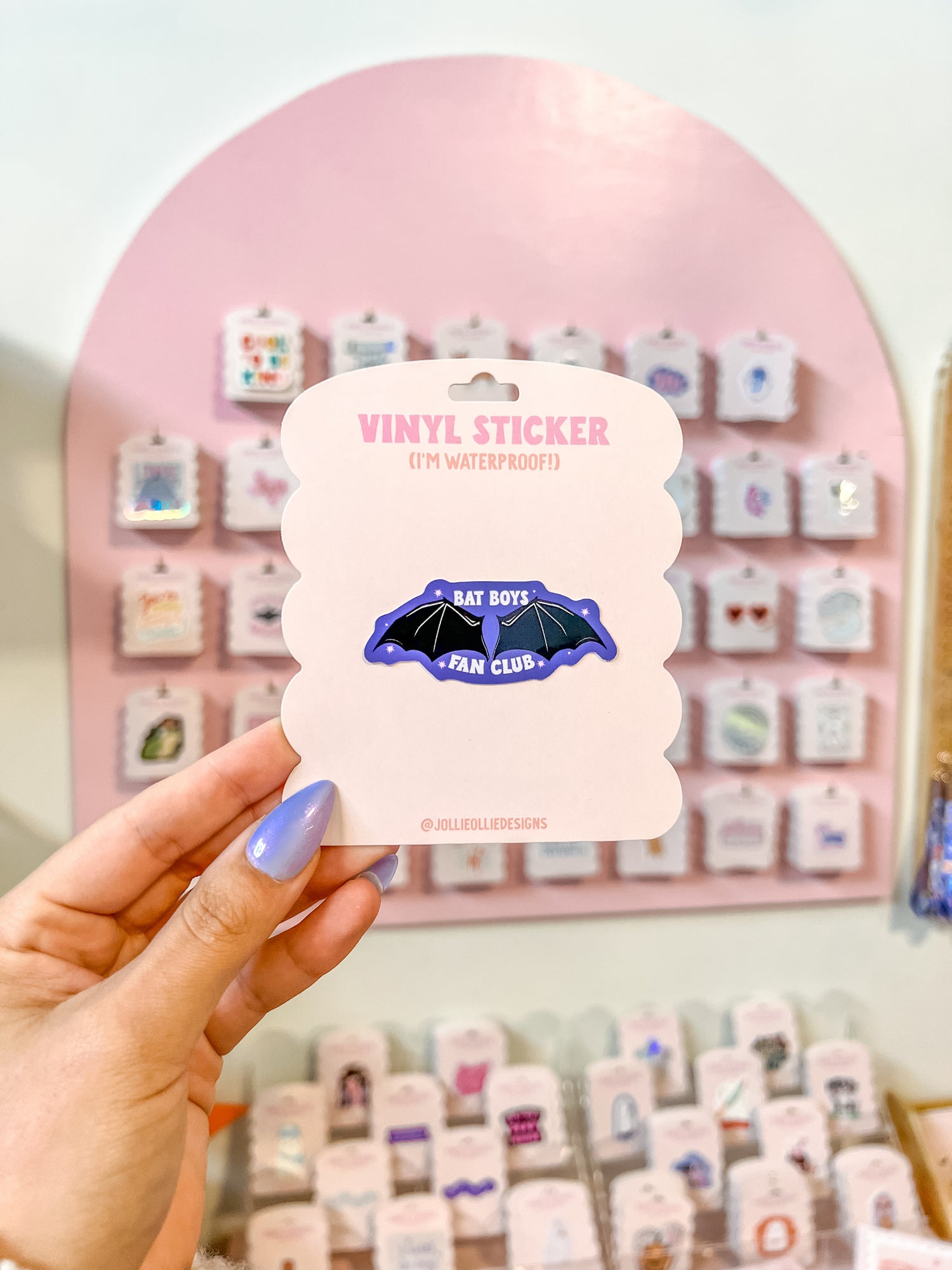 Bat Boy Sticker Bat Boys Fan Club Sticker – Shop Jollie Ollie