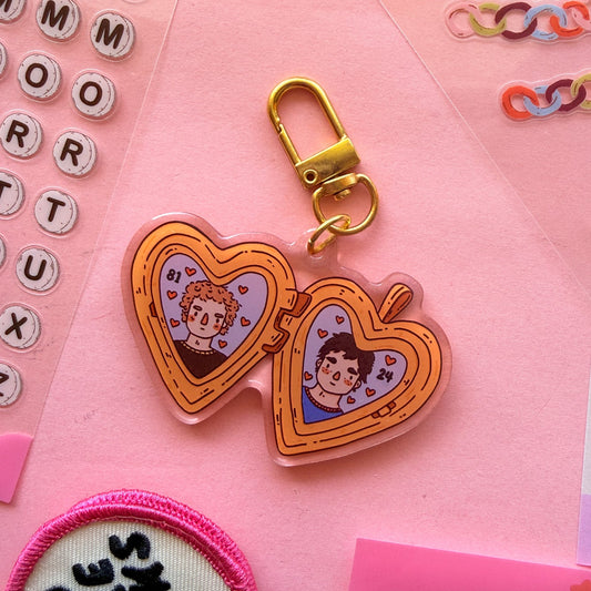 Heated Rivalry Keychain