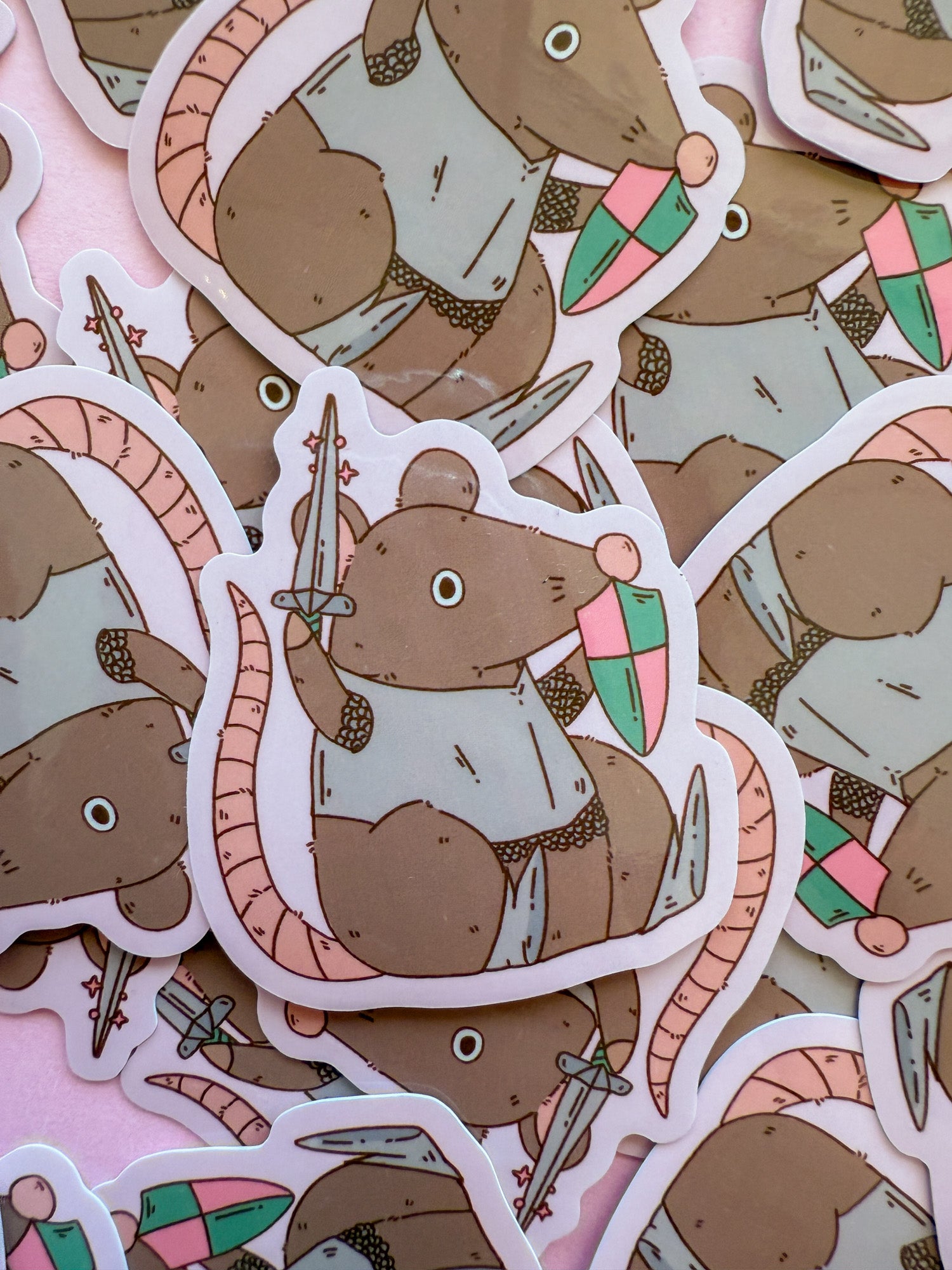 Rat Ranger Ranger Knight Rat Sticker – Shop Jollie Ollie