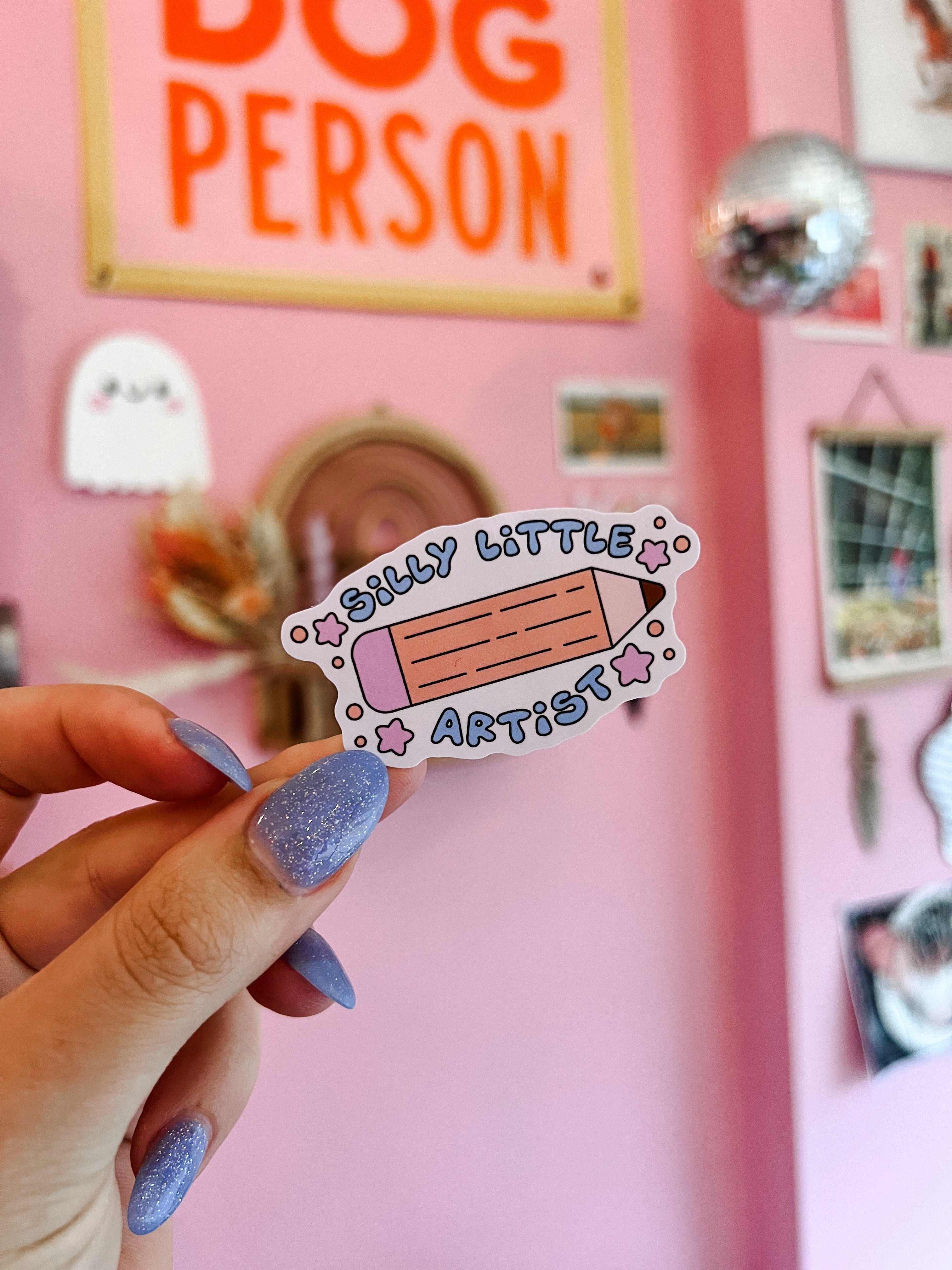 Silly Little Artist Sticker – Shop Jollie Ollie