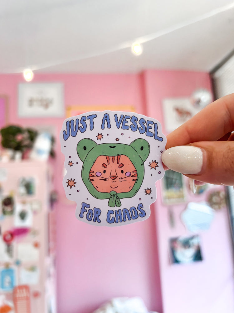 Chaos Cat Sticker