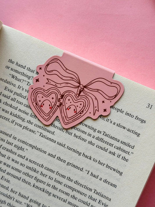 Ghostie Locket Magnetic Bookmark