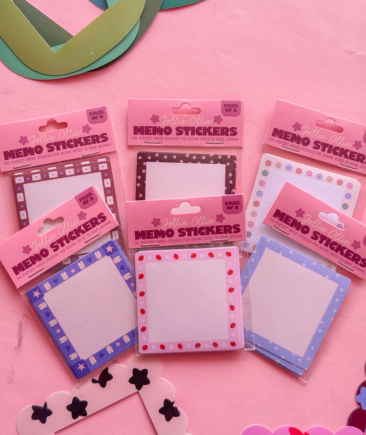 Full Memo Sticker Packs