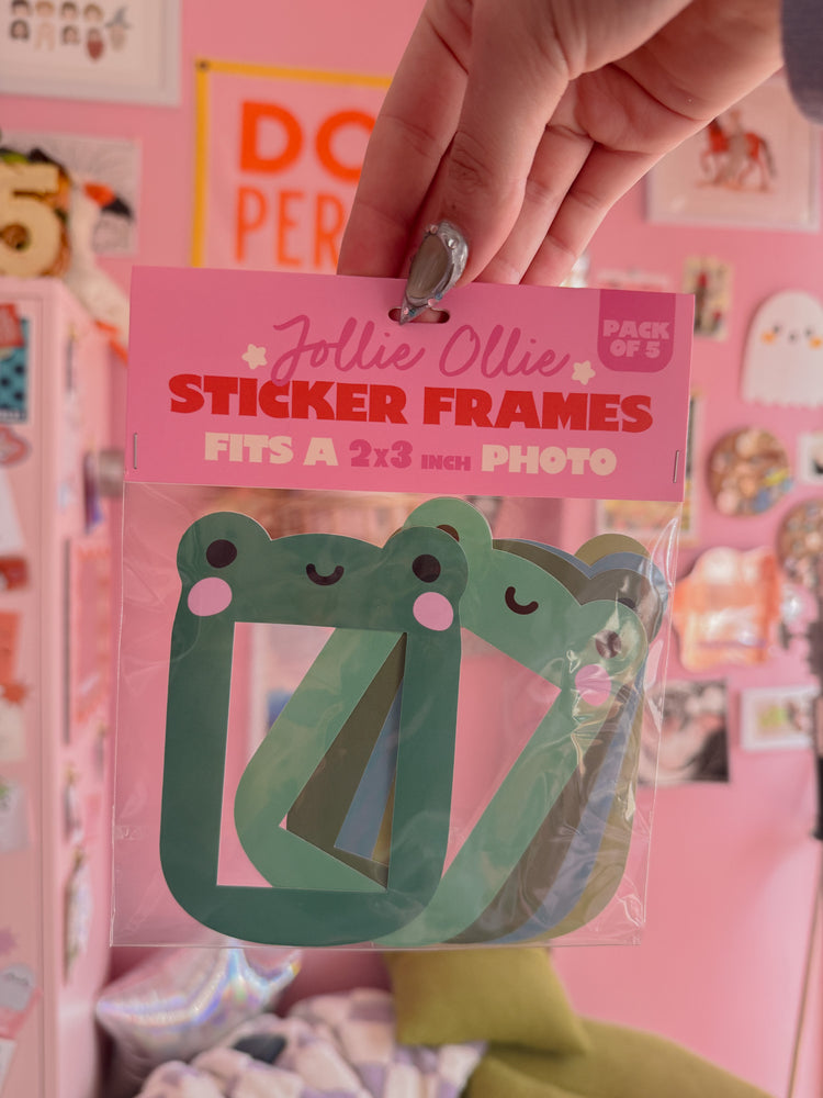Frog Sticker Frame Pack
