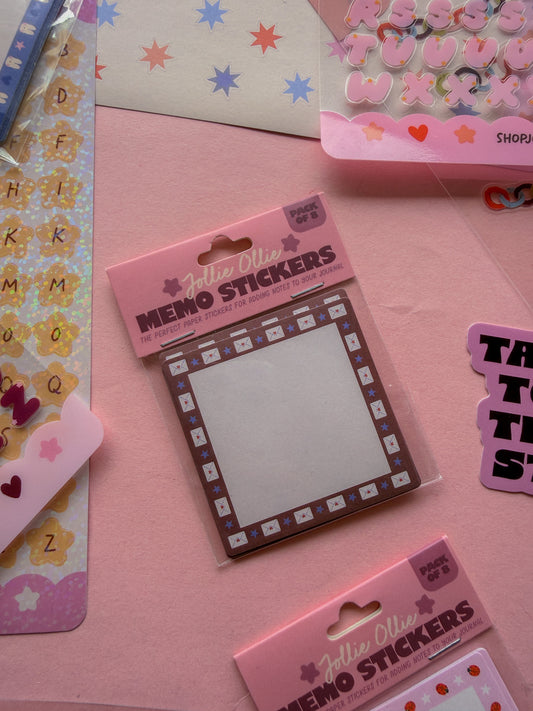 Love Letters Memo Sticker Pack