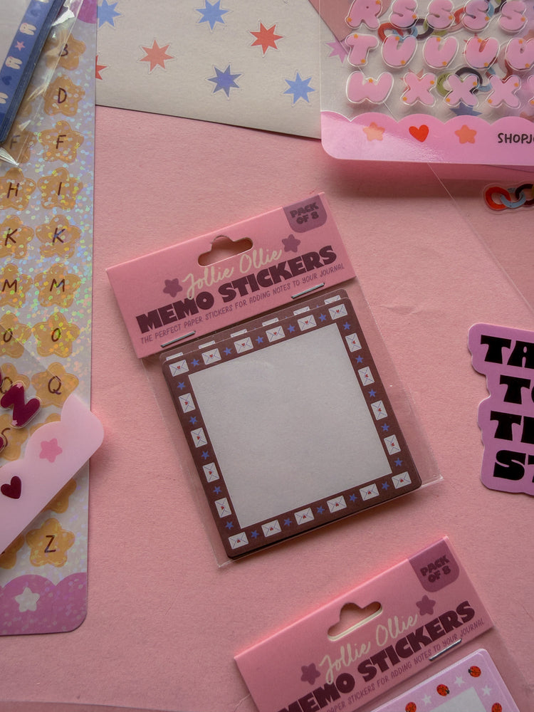 Love Letters Memo Sticker Pack