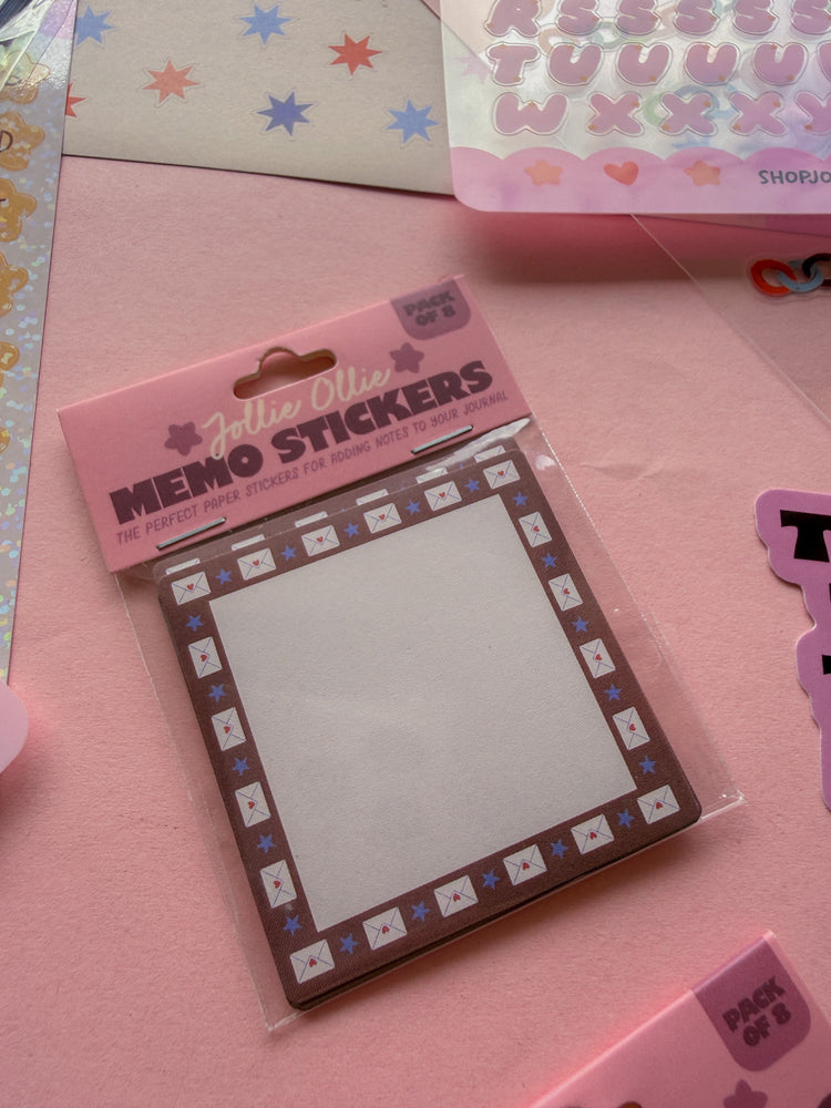 Love Letters Memo Sticker Pack